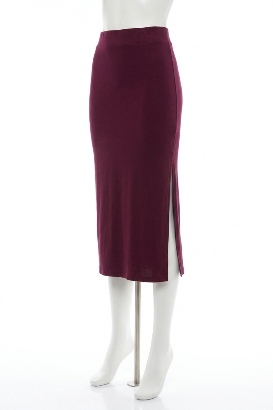 NEW PROJECT SOCIAL T walk away skirt in elderberry